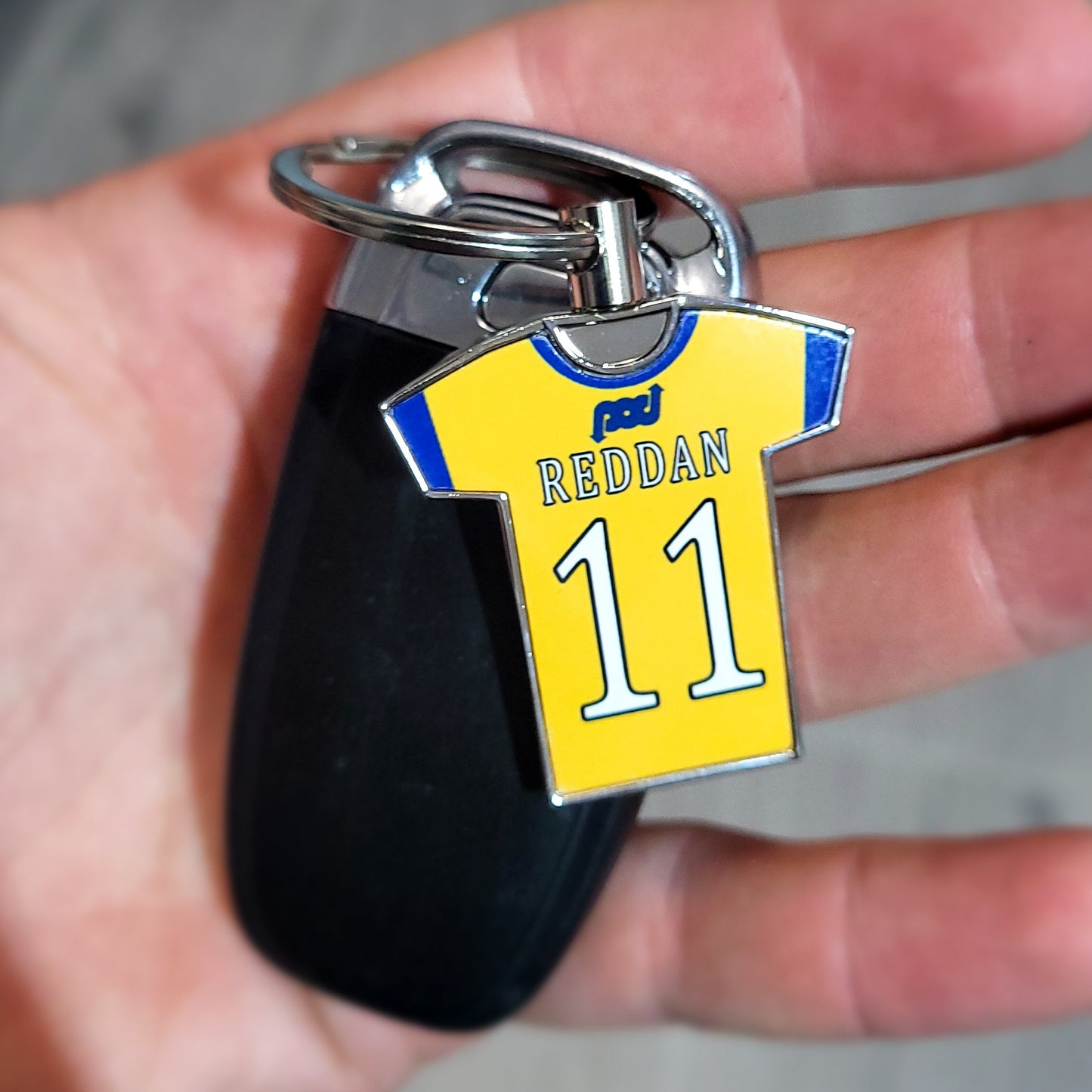 Jersey Shape Keyring