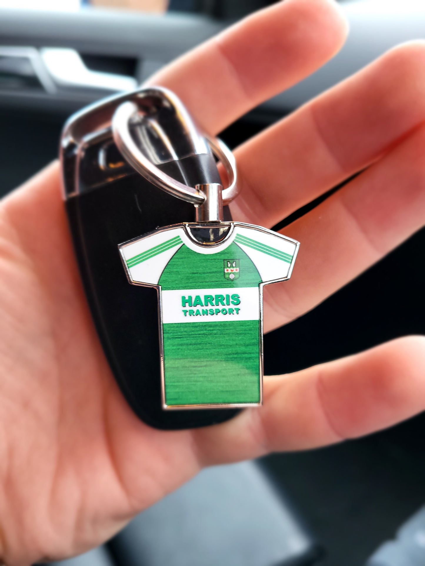 Jersey Shape Keyring