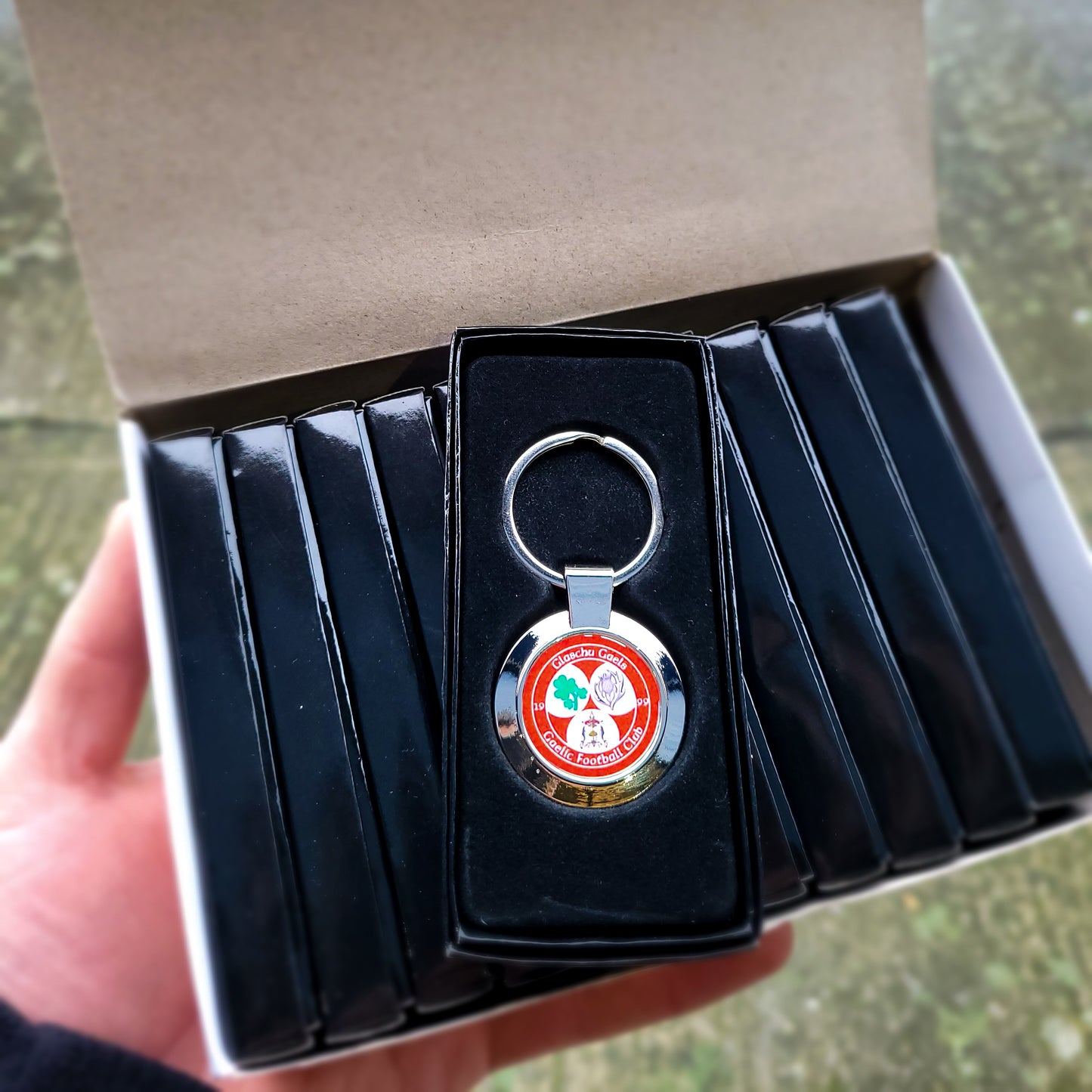 Circle Shape Keyring