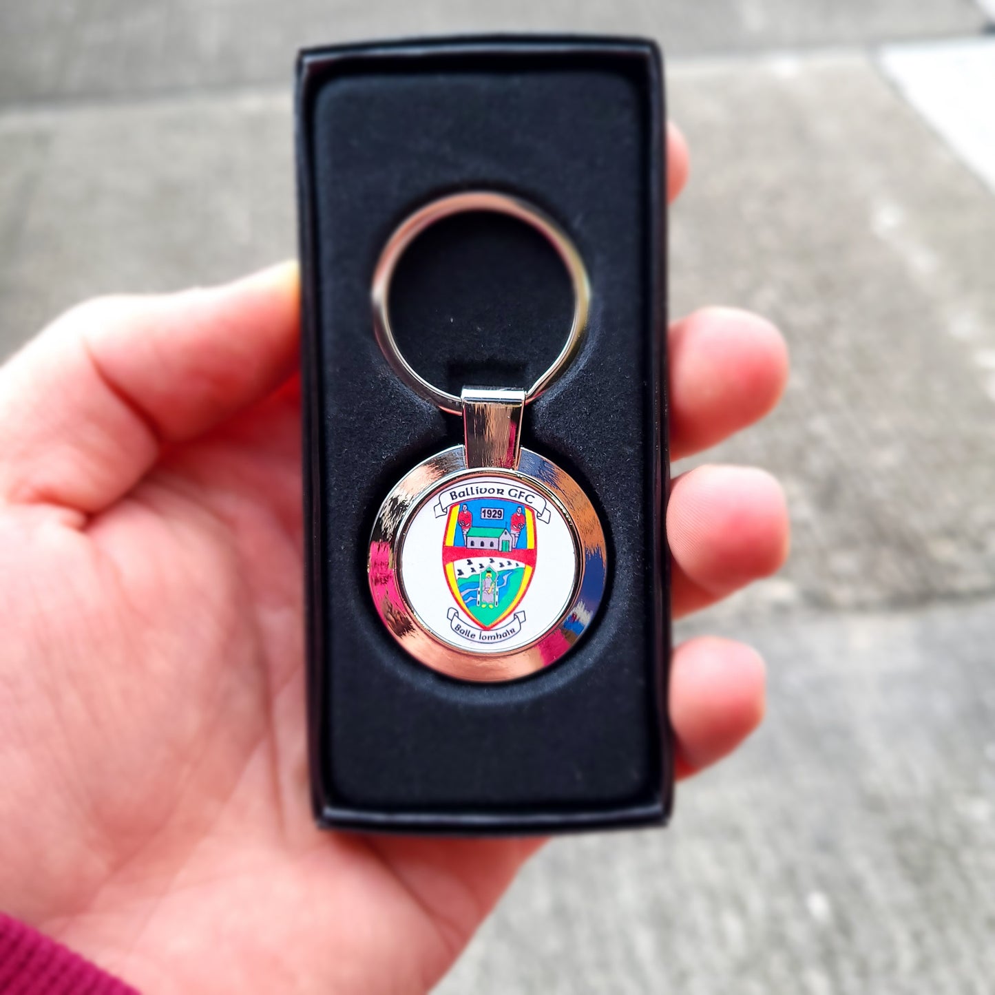 Circle Shape Keyring