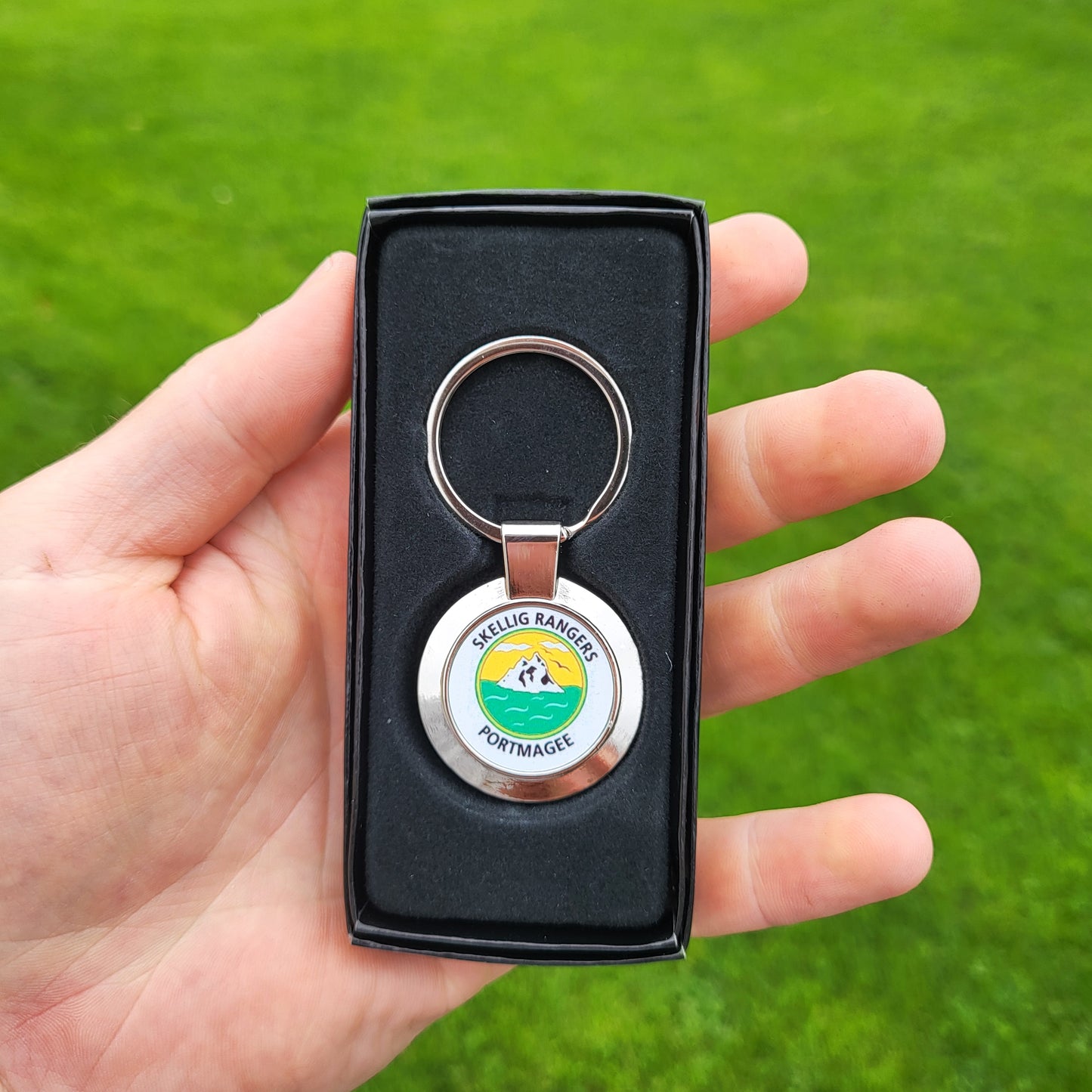 Circle Shape Keyring