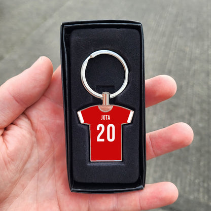 Jersey Shape Keyring