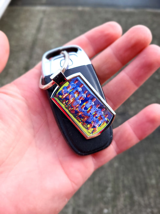 Rectangular Shape Keyring